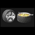 Genuine Hotrod Hardware® Tire Bowls
