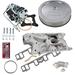 Summit Racing 03-0202 - Summit Racing® Intake Manifold, Carburetor, and Air Cleaner Pro Packs