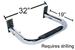 Dee Zee 3700303 - Dee Zee Round Side Step Bars