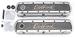 Edelbrock 4260 - Edelbrock Elite Series Aluminum Valve Covers