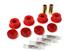 Energy Suspension 16-8102R - Energy Suspension Shock Bushings