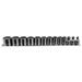 K-Tool International 22501 - K Tool 13-Piece SAE 12-Point Socket Sets
