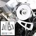 Summit Racing SUM-420102 - Summit Racing® Billet Aluminum Alternator Brackets