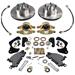 Summit Racing SUM-BK1214 - Summit Racing® Full Wheel Drum-to-Disc Brake Conversion Kits
