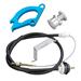 Summit Racing SUM-C700KIT - Summit Racing® Adjustable Clutch Cable and Quadrant Kits