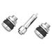 Summit Racing SUM-G1958 - Summit Racing® Chrome Tire Valves