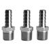 Summit Racing SUM-G3116 - Summit Racing® Chrome Plated Fuel Hose Fittings