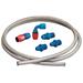 Summit Racing SUM-G3156 - Summit Racing® Aftermarket Pump to Carburetor Fuel Line Kits