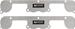 Click here for more information about Allstar Performance ALL34214 - Allstar Performance Exhaust Block-Off Plates