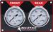 Allstar Performance ALL80172 - Allstar Performance Brake Bias Gauges