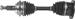Cardone Industries 100-661050 - Cardone Select New CV Drive Axles