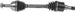 Click here for more information about Cardone Industries 100-662143 - Cardone Select New CV Drive Axles