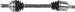 Click here for more information about Cardone Industries 100-664153 - Cardone Select New CV Drive Axles