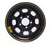 Aero Race Wheels 50-104760 - Aero Race Wheels 50 Series Black Powdercoat Roll-Formed Wheels