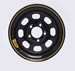Aero Race Wheels 50-184740 - Aero Race Wheels 50 Series Black Powdercoat Roll-Formed Wheels