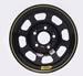 Aero Race Wheels 52-185020 - Aero Race Wheels 52 Series Black Powdercoat Roll-Formed IMCA-Approved Wheels