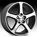 MSR Wheels 0804-8710 - MSR Style 080 Super Finish Silver Wheels