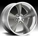 Boss Motorsports 3387-9950 - Boss 338 Super Finish Gray Wheels