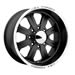 USA Forged Wheels 5018-2096 - USA Forged 501 Patriot Super Finish Black Wheels