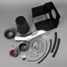 Click here for more information about AEM Induction 21-8023DP - AEM Induction Synthetic Dryflow Brute Force Air Intakes