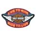 Click here for more information about Genuine Hotrod Hardware HDL-15401 - Genuine Hotrod Hardware® Harley-Davidson® Bar &amp; Shield Neon Wall Signs