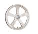 American Racing Pro Series 48053S - American Racing TrakStar Pro Series Rear Polished Wheels