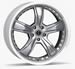 American Racing 198S7965 - American Racing Shelby Razor Gunmetal Gray Wheels