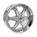 TIS Wheels TIS0624109 - Twenty Inches Strong TIS 06 Wheels