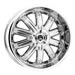 TIS Wheels TIS1022992 - Twenty Inches Strong TIS 10 Wheels