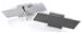 Click here for more information about ALL Sales Manufacturing 85872P - All Sales Manufacturing Rock It Hard Billet Bowtie Rearview Mirrors