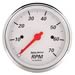 Auto Meter 1398 - Auto Meter Arctic White Tachometers
