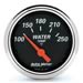 Click here for more information about Auto Meter 1436 - Auto Meter Designer Black Analog Gauges