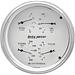 Auto Meter 1610 - Auto Meter Old Tyme White Series Analog Gauge Kits
