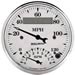 Auto Meter 1681 - Auto Meter Old Tyme White Series Analog Gauge Kits