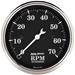 Auto Meter 1798 - Auto Meter Old Tyme Black Series Tachometers