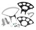 Click here for more information about Auto Meter 2207 - Auto Meter Tri-5 Direct Fit Gauge Mounting Panels