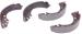Beck/Arnley 143-0812503 - Beck/Arnley Brake Shoes