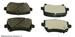 Beck/Arnley 143-0861759C - Beck/Arnley Premium Ceramic Disc Brake Pads