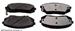 Click here for more information about Beck/Arnley 143-0861784C - Beck/Arnley Premium Ceramic Disc Brake Pads