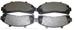 Click here for more information about Beck/Arnley 143-0871556 - Beck/Arnley Premium Semi-metallic Disc Brake Pads