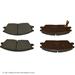 Click here for more information about Beck/Arnley 143-0891337 - Beck/Arnley OE Disc Brake Pads