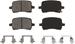 Click here for more information about Bendix Brakes D1160 - Bendix Brakes CQ Ceramic Brake Pads