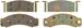 Click here for more information about Bendix Brakes D34 - Bendix Brakes CQ Ceramic Brake Pads