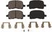 Click here for more information about Bendix Brakes D741 - Bendix Brakes CQ Ceramic Brake Pads