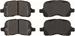 Click here for more information about Bendix Brakes D741CT - Bendix Brakes CT Ceramic Brake Pads
