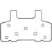 Bendix Brakes MKD369 - Bendix TitaniuMetallic II Brake Pads