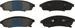 Click here for more information about Bendix Brakes MKD376 - Bendix Brakes TitaniuMetallic II Brake Pads