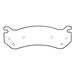 Bendix Brakes MKD785 - Bendix TitaniuMetallic II Brake Pads