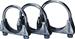 Borla 18220 - Borla Stainless Steel Saddle Clamps