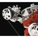 Billet Specialties 10421 - Billet Specialties Independent Side Mount Compressor Brackets